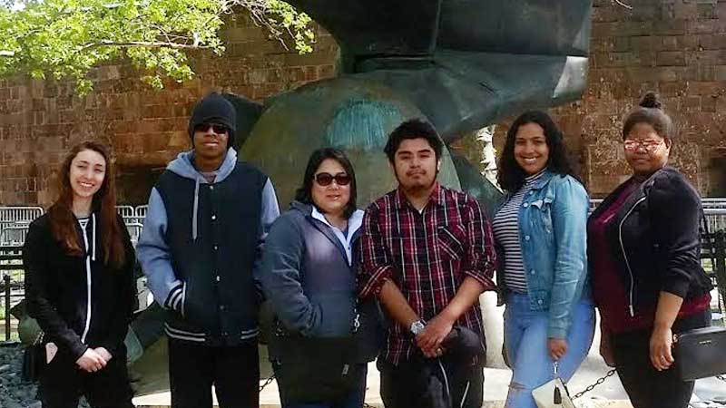 Students at One World Trade