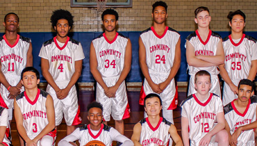 Community School Basketball Team 2018