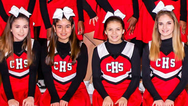 Student cheerleaders