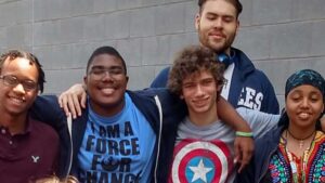 Students at United for Service